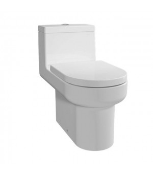 كرسي أفرنجي قطعة واحدة ابيض 30 سم (S-Trap) مع غطاء (SOFT CLOSE) - صناعة اندونيسي # TOTO - OMNI- CW895JW